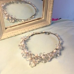 Elegant St. Thomas handmade bridal necklace